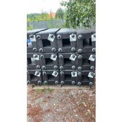 Fundament F1 (F-100) podstawa 300x300 rozstaw śrub 200x200